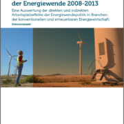 Beschäftigungseffekte der Energiewende 2008-2013