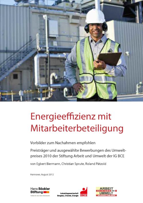 2012 Energieeffizienz mit Mitarbeiterbeteiligung 2012 Energieeffizienz mit Mitarbeiterbeteiligung