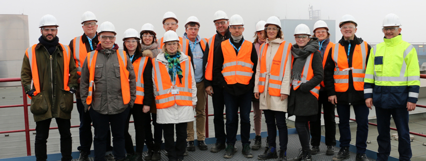 Besuch Kraftwerk Datteln, Stiftung Arbeit und Umwelt und Abt. Politik und Gesellschaft, 2019