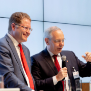 Veranstaltung; „Transformation der Industrie vor der Herausforderung des Klimawandels“; Agora Energiewende und die Stiftung Arbeit und Umwelt der IGBCE; Microsoft Atrium Berlin;